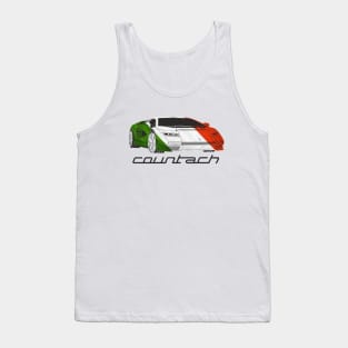 Lamborghini countach Tank Top